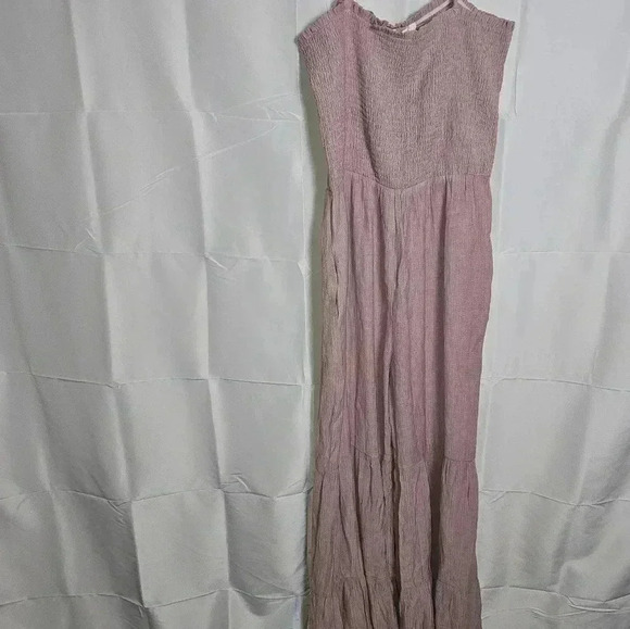NWT Boutique Brand OODI mauve bohemian style jumpsuit - Picture 2 of 13